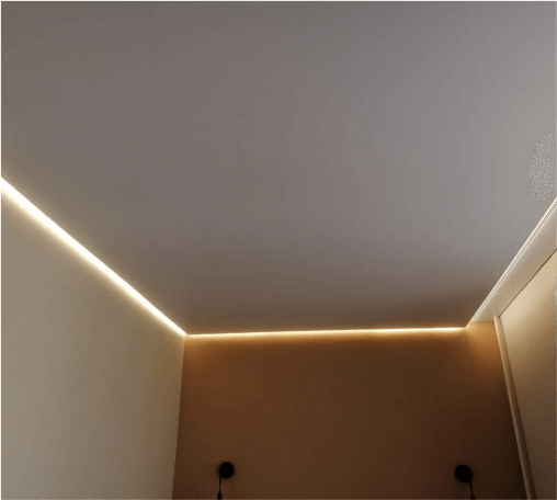 Парящие натяжные потолки